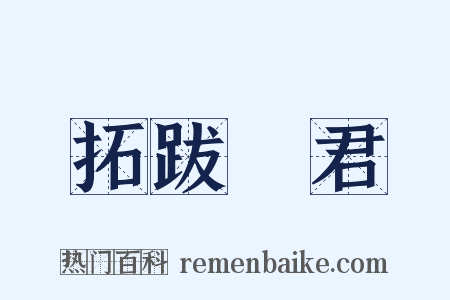 拓跋寔君是什么意思的图片
